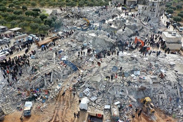 Các nước sẵn sàng hỗ trợ sau thảm họa động đất tại Thổ Nhĩ Kỳ và Syria hình ảnh 1 Cac nuoc san sang ho tro sau tham hoa dong dat tai Tho Nhi Ky va Syria hinh anh 1