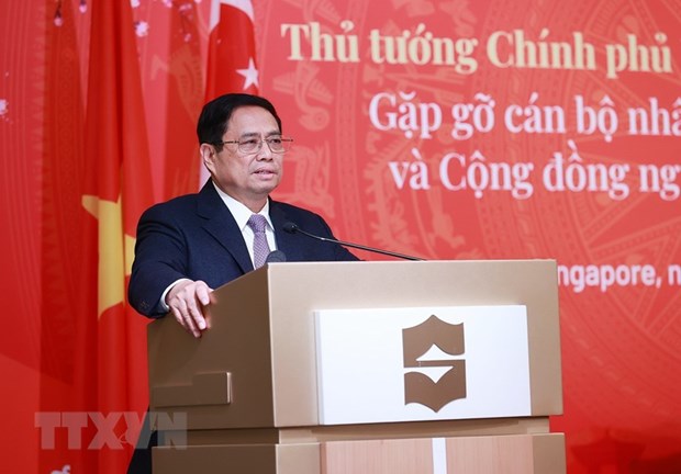 Thủ tướng: Người Việt tại Singapore là cầu nối hữu nghị giữa hai nước hình ảnh 2 Thu tuong: Nguoi Viet tai Singapore la cau noi huu nghi giua hai nuoc hinh anh 2