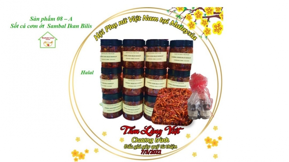 Hội phụ nữ Việt Nam tại Malaysia đấu giá gây quỹ từ thiện Tấm lòng Việt Hội phụ nữ Việt Nam tại Malaysia đấu giá gây quỹ từ thiện Tấm lòng Việt