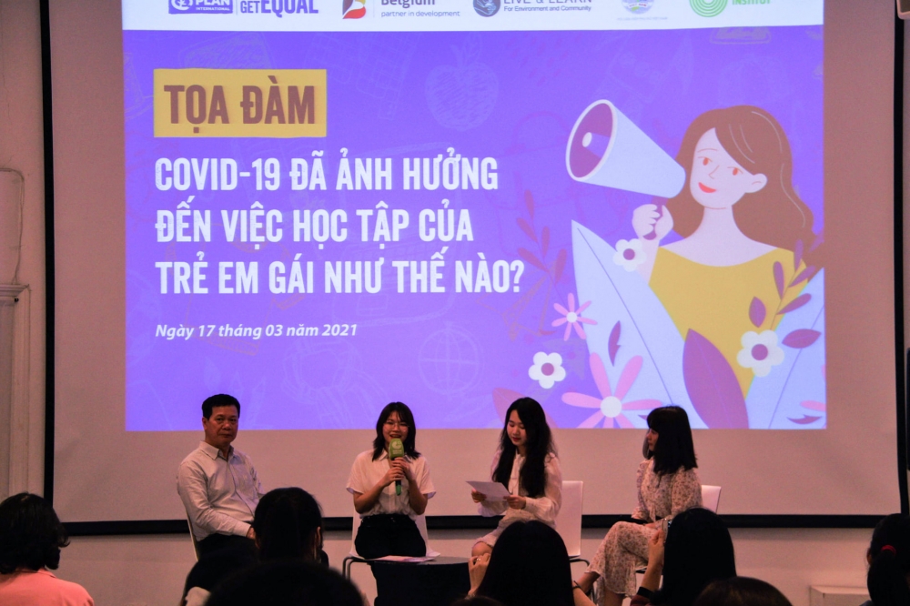 Lắng nghe và chia sẻ về những thách thức ảnh hưởng đến việc học tập của trẻ em gái trong đại dịch COVID-19 Lắng nghe và chia sẻ về những thách thức ảnh hưởng đến việc học tập của trẻ em gái trong đại dịch COVID-19