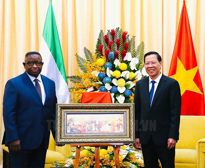 Sierra Leone muốn hợp tác với TP Hồ Chí Minh về ứng dụng công nghệ cao trong nông nghiệp Sierra Leone muốn hợp tác với TP Hồ Chí Minh về ứng dụng công nghệ cao trong nông nghiệp