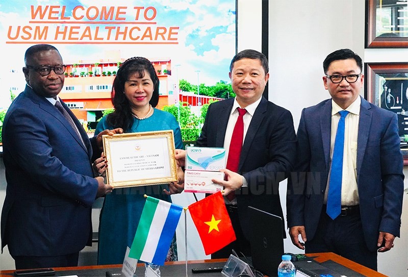 Sierra Leone muốn hợp tác với TP Hồ Chí Minh về ứng dụng công nghệ cao trong nông nghiệp Sierra Leone muốn hợp tác với TP Hồ Chí Minh về ứng dụng công nghệ cao trong nông nghiệp