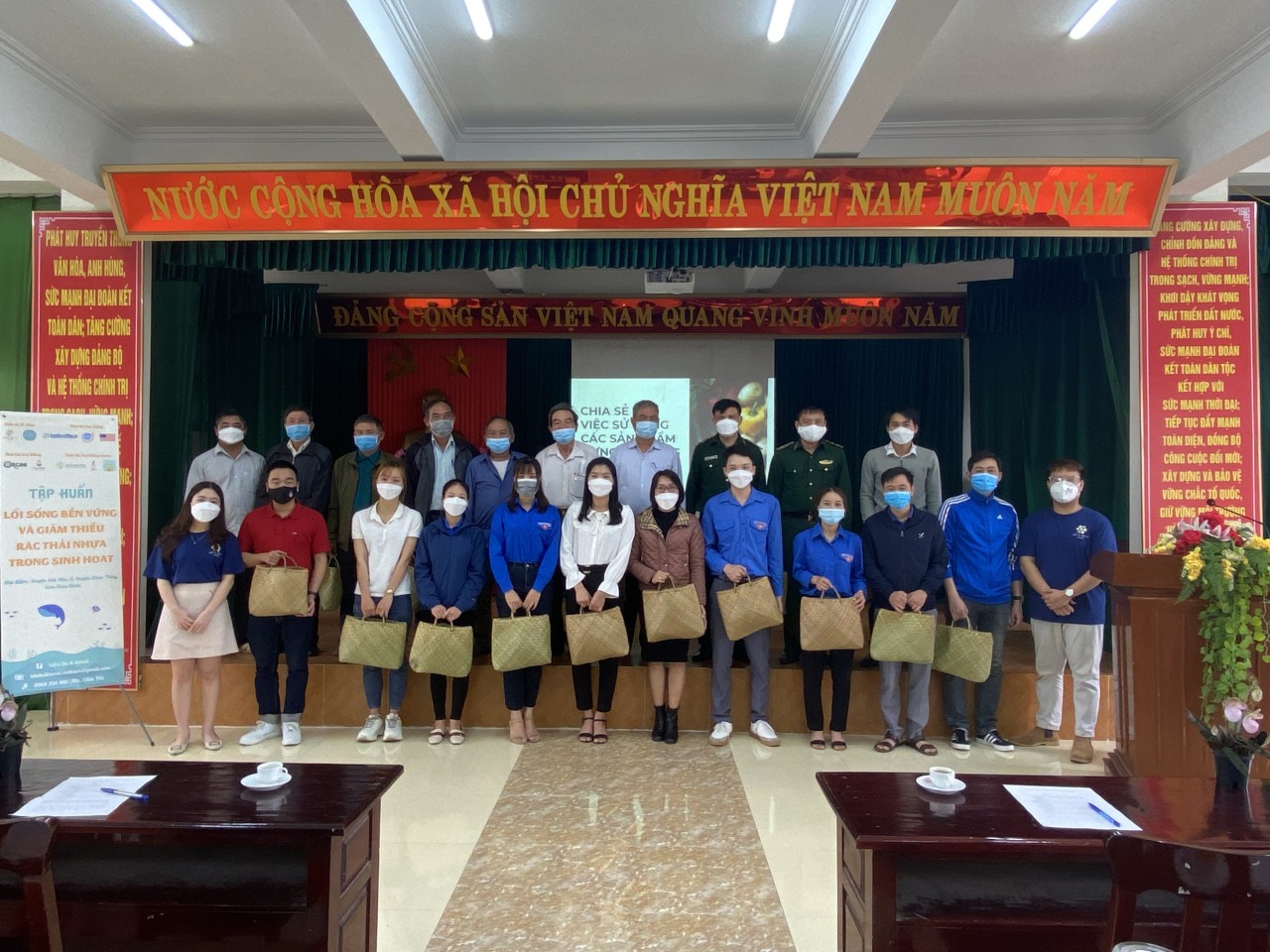 Tập huấn cho người dân Nam Định về giảm thiểu rác thải nhựa Tập huấn cho người dân Nam Định về giảm thiểu rác thải nhựa