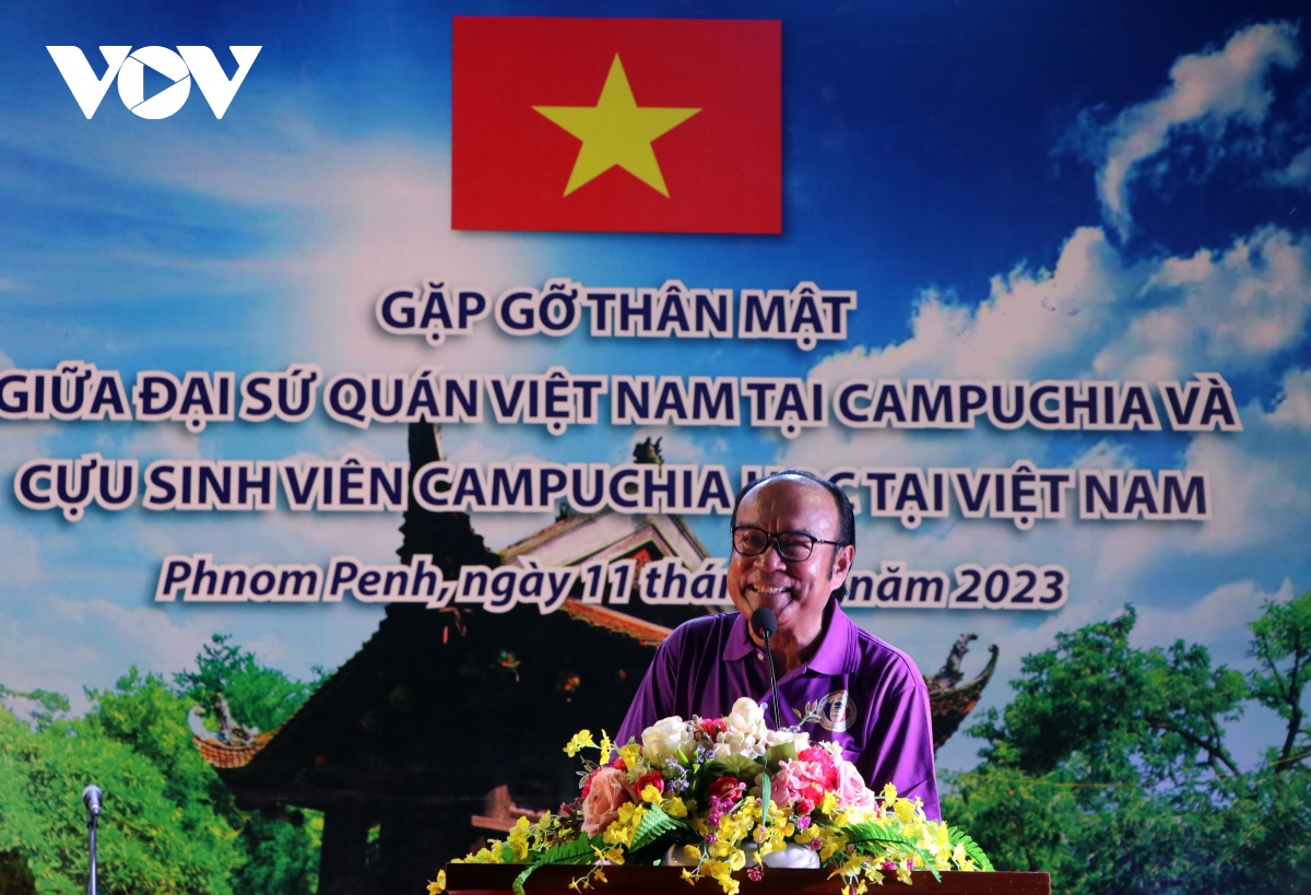 gặp gỡ, giao lưu cựu sinh viên campuchia từng học tại việt nam hình ảnh 2 gap go, giao luu cuu sinh vien campuchia tung hoc tai viet nam hinh anh 2