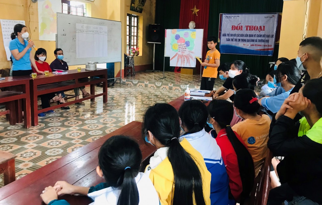 World Vision Việt Nam giáo dục kỹ năng sống cho trẻ em tại Yên Lạc (Thanh Hóa) World Vision Việt Nam giáo dục kỹ năng sống cho trẻ em tại Yên Lạc (Thanh Hóa)