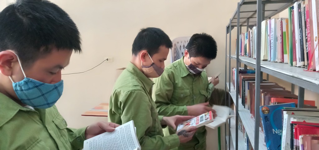 Lan tỏa văn hóa đọc tại các cơ sở cai nghiện ma túy Lan tỏa văn hóa đọc tại các cơ sở cai nghiện ma túy