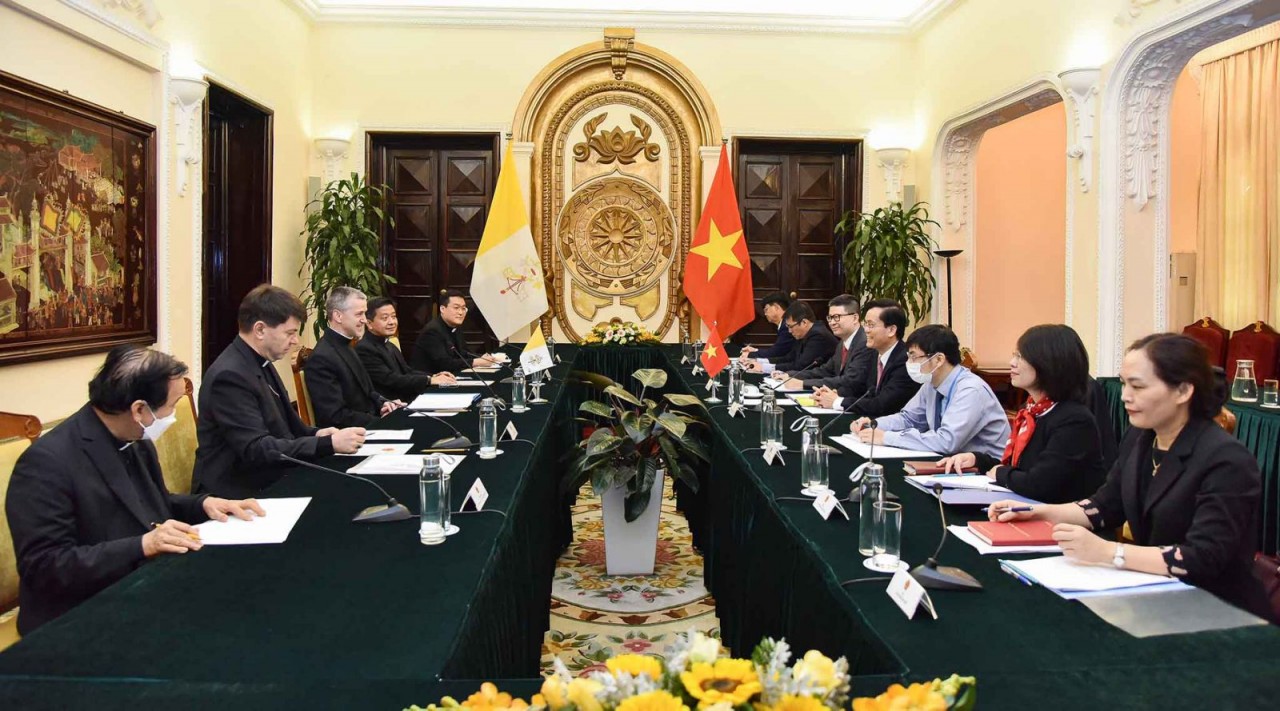 Việt Nam luôn tạo điều kiện cho cộng đồng Công giáo hoạt động và phát triển Việt Nam luôn tạo điều kiện cho cộng đồng Công giáo hoạt động và phát triển