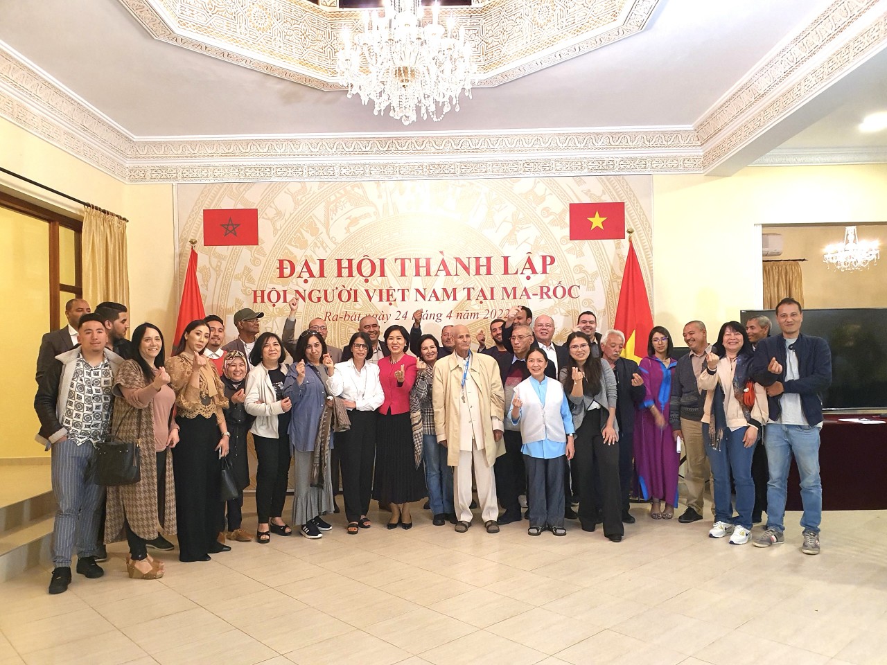 Thành lập Hội người Việt Nam tại Ma-rốc Thành lập Hội người Việt Nam tại Ma-rốc