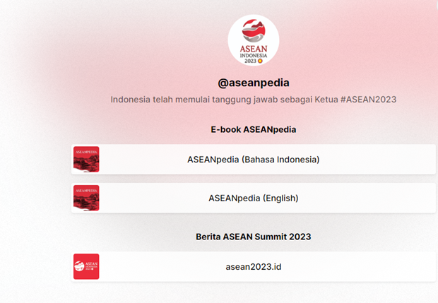 Bo Thong tin Indonesia ra mat sach dien tu gioi thieu ve ASEAN hinh anh 1