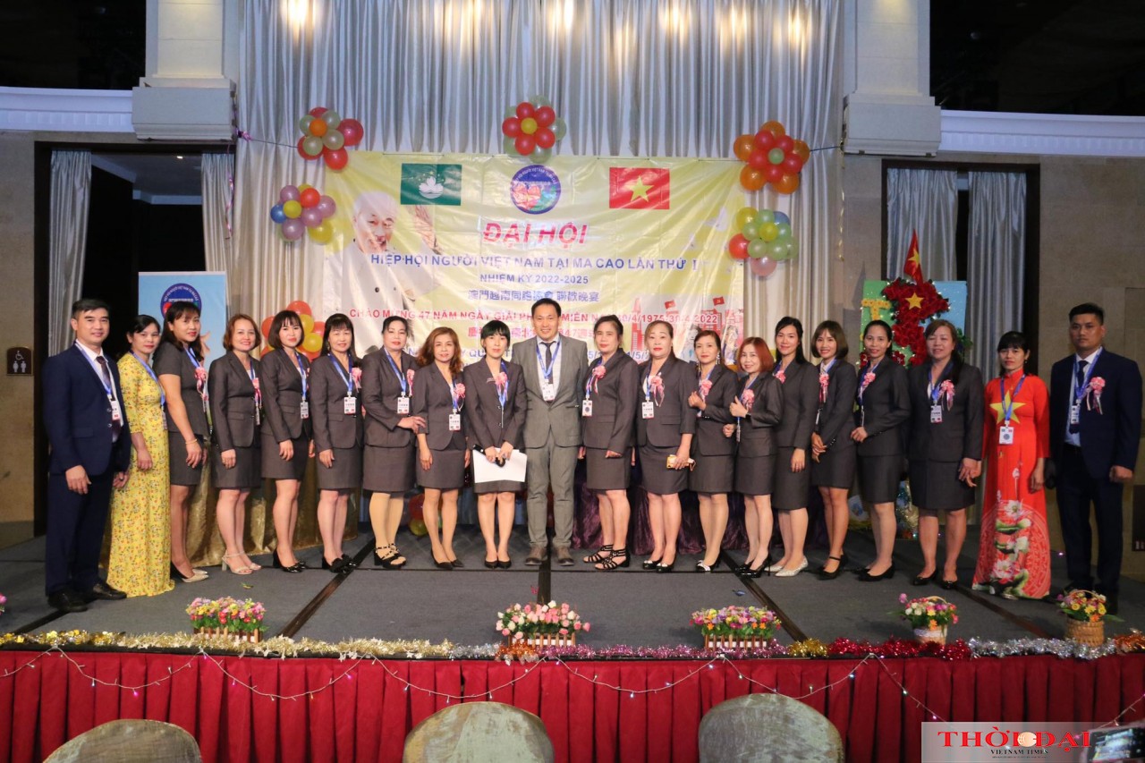 Đại hội Hiệp hội người Việt Nam tại Macau (Trung Quốc) lần thứ nhất, nhiệm kỳ 2022-2025 Đại hội Hiệp hội người Việt Nam tại Macau (Trung Quốc) lần thứ nhất, nhiệm kỳ 2022-2025