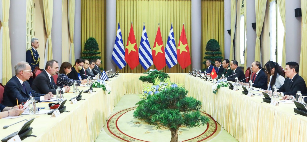Đưa quan hệ hợp tác giữa Việt Nam và Hy Lạp ngày càng phát triển Đưa quan hệ hợp tác giữa Việt Nam và Hy Lạp ngày càng phát triển