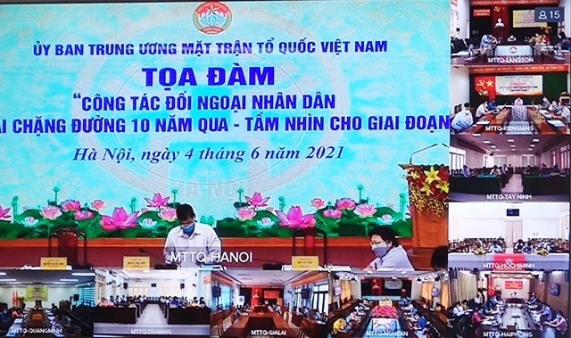 Nhiều dấu ấn quan trọng trong chặng đường 10 năm công tác đối ngoại nhân dân