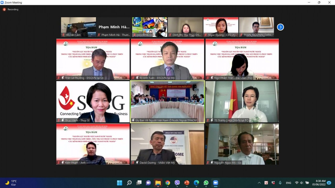 Doanh nghiệp kiều bào hiến kế đưa hàng Việt Nam ra nước ngoài Doanh nghiệp kiều bào hiến kế đưa hàng Việt Nam ra nước ngoài