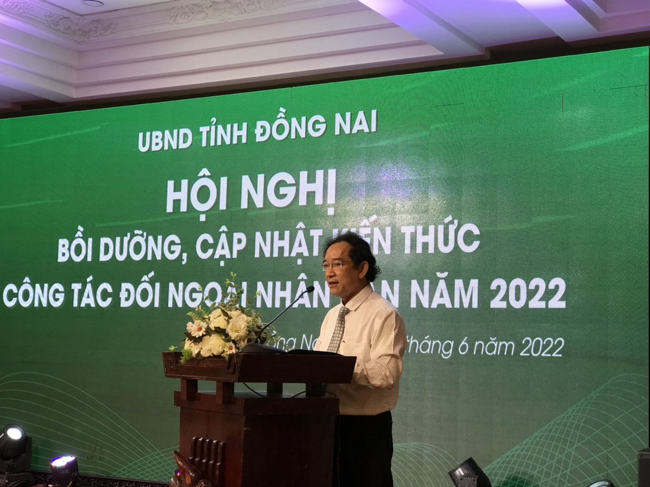 Đồng Nai bồi dưỡng, cập nhật kiến thức công tác đối ngoại nhân dân năm 2022 Đồng Nai bồi dưỡng, cập nhật kiến thức công tác đối ngoại nhân dân năm 2022