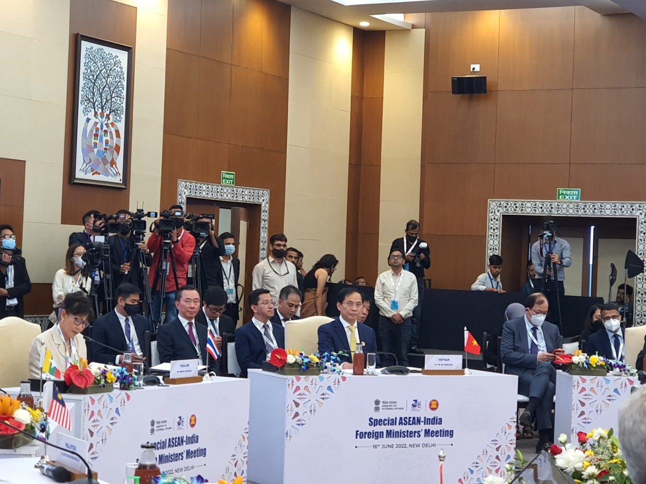 Việt Nam đánh giá cao Ấn Độ ủng hộ lập trường của ASEAN về Biển Đông Việt Nam đánh giá cao Ấn Độ ủng hộ lập trường của ASEAN về Biển Đông