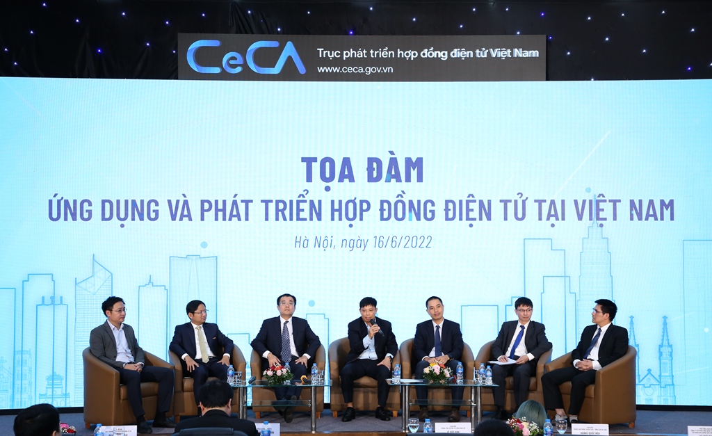 Hội nghị Phát triển hợp đồng điện tử tại Việt Nam Chú thích ảnh