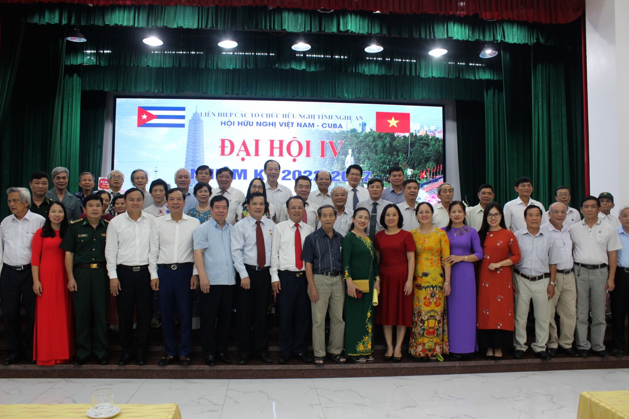 Đại hội Hội hữu nghị Việt Nam - Cuba tỉnh Nghệ An nhiệm kỳ 2022-2027 Đại hội Hội hữu nghị Việt Nam - Cuba tỉnh Nghệ An nhiệm kỳ 2022-2027