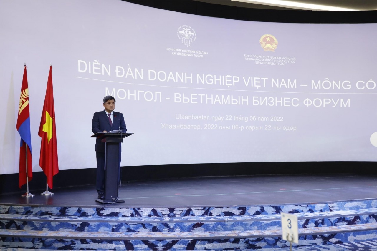 Diễn đàn doanh nghiệp Việt Nam - Mông Cổ