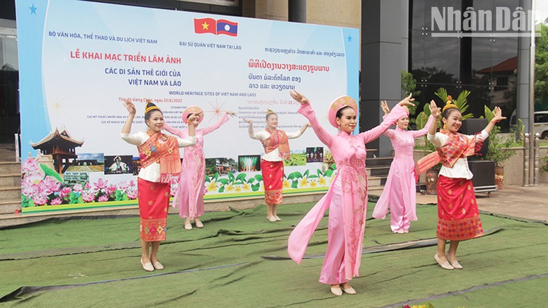 Khai mạc triển lãm ảnh “Các di sản thế giới của Việt Nam và Lào” ảnh 1