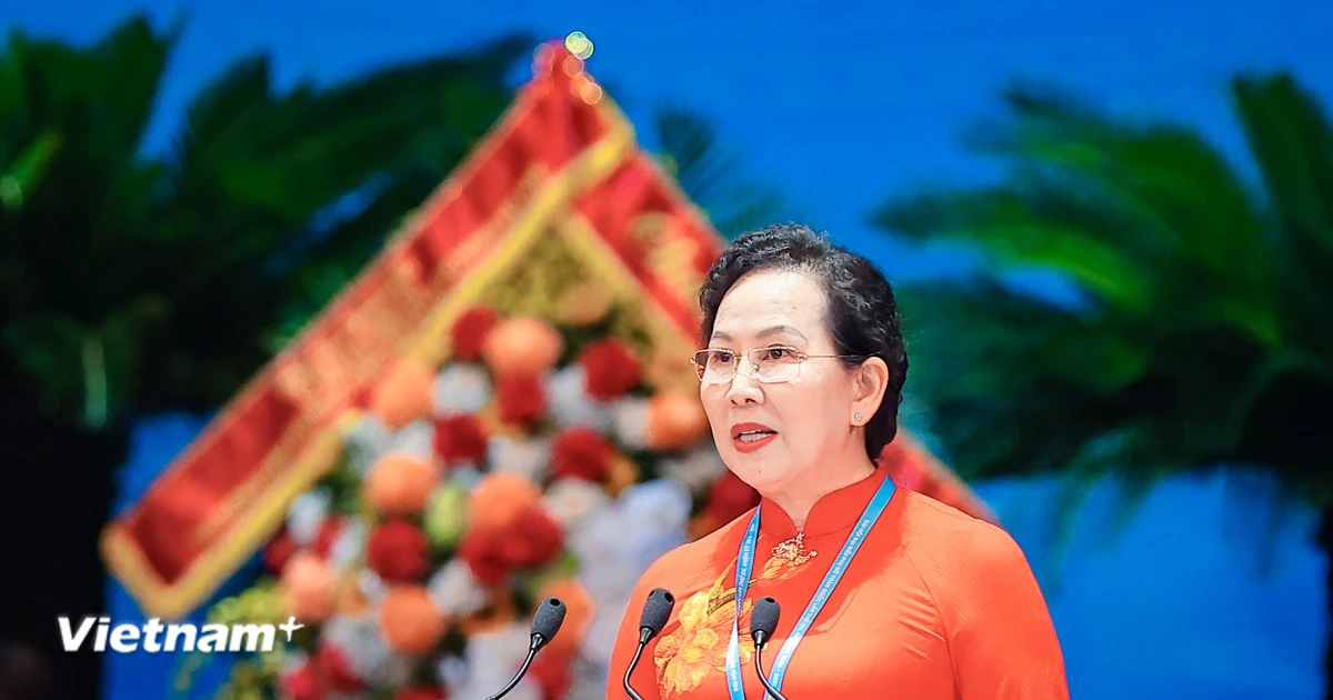 Bà Lê Thị Thủy tái đắc cử Chủ tịch Hội Liên hiệp Phụ nữ Việt Nam Bà Lê Thị Thủy tái đắc cử Chủ tịch Hội Liên hiệp Phụ nữ Việt Nam