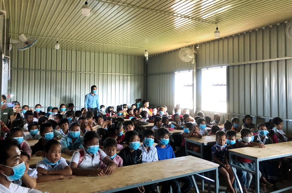 Khai giảng lớp học đầu tiên dành cho 70 con em người gốc Việt chuyển đổi nghề nghiệp tại Campuchia