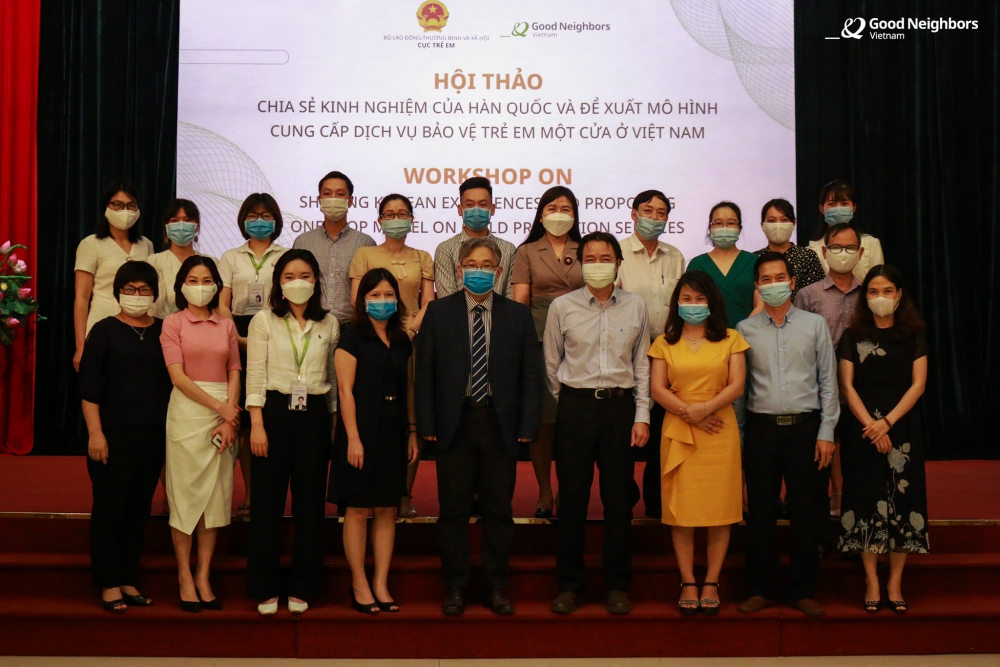 Cục Trẻ em phối hợp với GNI tìm mô hình cung cấp dịch vụ bảo vệ trẻ em một cửa Cục Trẻ em phối hợp với GNI tìm mô hình cung cấp dịch vụ bảo vệ trẻ em một cửa