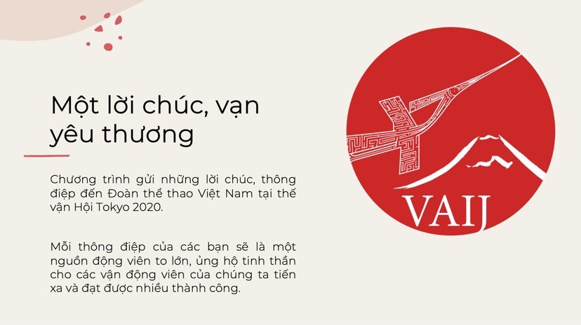 VAIJ cung cấp miễn phí dịch vụ viễn thông cho đoàn thể thao Việt Nam tại Olympic Tokyo 2020 VAIJ cung cấp miễn phí dịch vụ viễn thông cho đoàn thể thao Việt Nam tại Olympic Tokyo 2020