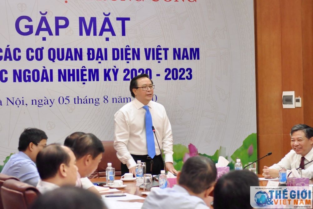Ban Đối ngoại Trung ương gặp mặt 31 Trưởng cơ quan đại diện ở nước ngoài nhiệm kỳ 2020 2023 ban doi ngoai trung uong gap mat 31 truong co quan dai dien o nuoc ngoai nhiem ky 2020 2023