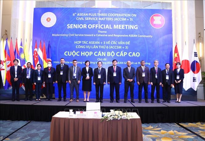 Cuộc họp cán bộ cấp cao Hợp tác ASEAN về các vấn đề công vụ lần thứ 21 Chú thích ảnh