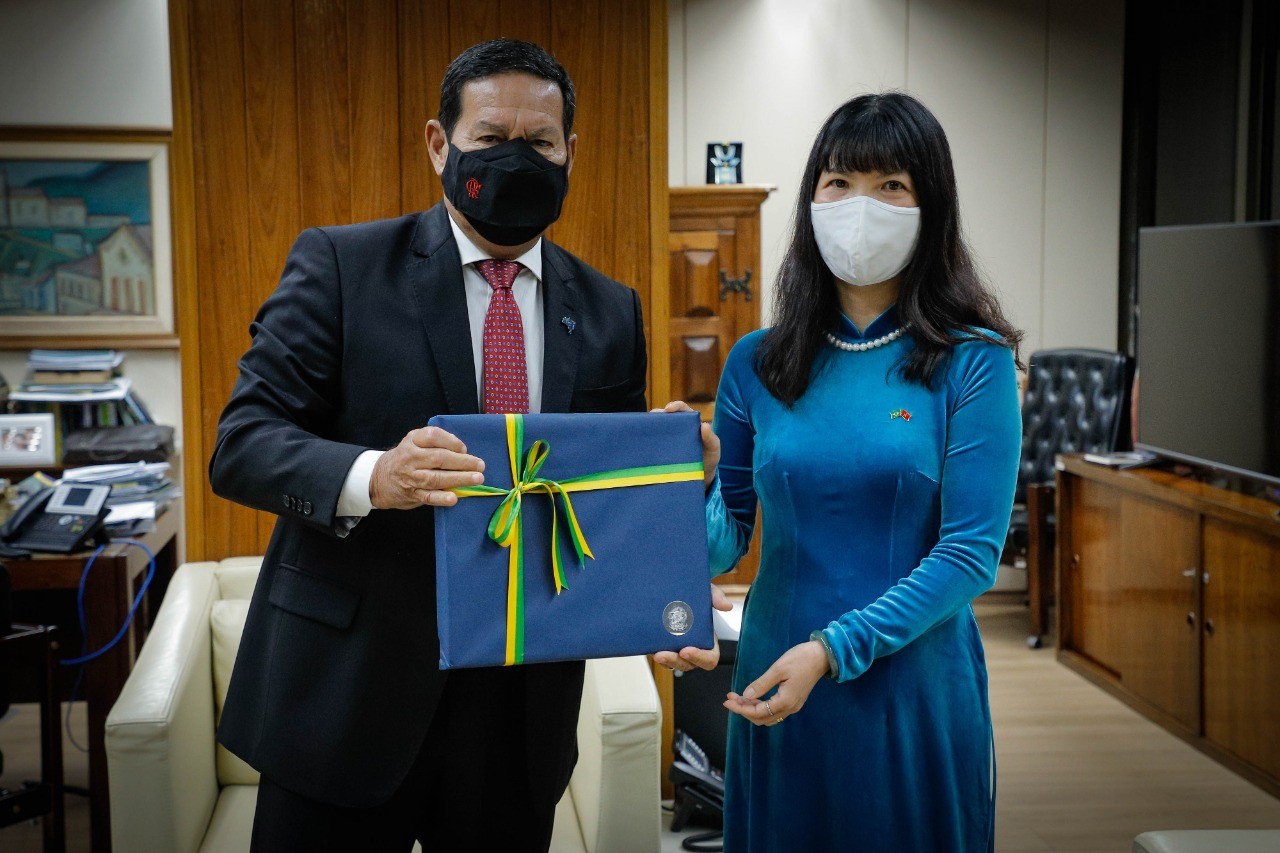 Đại sứ Phạm Thị Kim Hoa: Brazil là đối tác lớn, quan trọng hàng đầu tại Nam Mỹ của Việt Nam Đại sứ Phạm Thị Kim Hoa: Brazil là đối tác lớn, quan trọng hàng đầu tại Nam Mỹ của Việt Nam