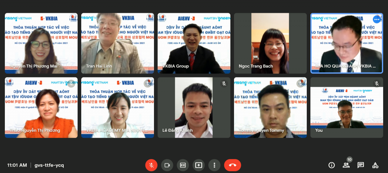 VKBIA – VISANG liên kết đào tạo tiếng Hàn cho người Việt Nam VKBIA – VISANG liên kết đào tạo tiếng Hàn cho người Việt Nam