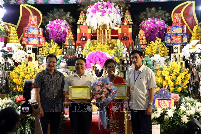 Hải Dương: Liên hoan diễn xướng hầu Thánh năm 2022 Chú thích ảnh