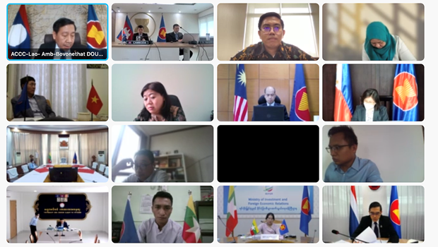 Tang cuong hop tac thuc hien Ke hoach Tong the Ket noi ASEAN 2025 hinh anh 1