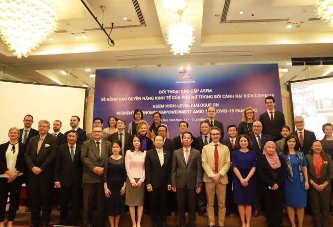 ASEM thúc đẩy mục tiêu về bình đẳng giới và nâng cao quyền năng của phụ nữ trước dịch COVID-19 ASEM thúc đẩy mục tiêu về bình đẳng giới và nâng cao quyền năng của phụ nữ trước dịch COVID-19