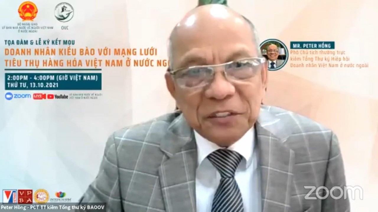 Doanh nhân kiều bào hiến kế tạo mạng lưới tiêu thụ hàng Việt Nam ở nước ngoài