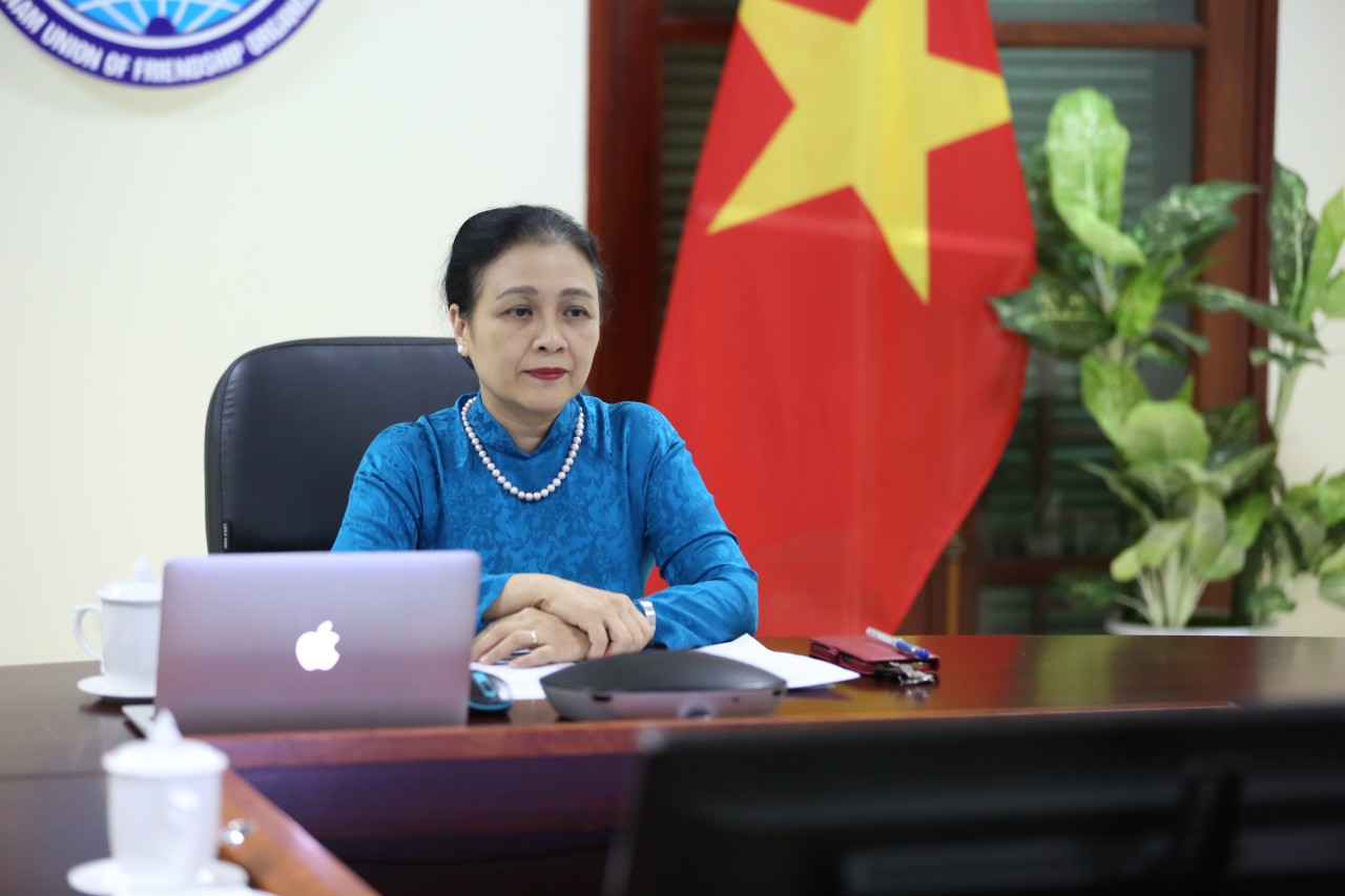 Chủ tịch VUFO kêu gọi tăng cường đoàn kết quốc tế ứng phó đại dịch và tuân thủ luật pháp quốc tế Chủ tịch VUFO kêu gọi tăng cường đoàn kết quốc tế ứng phó đại dịch và tuân thủ luật pháp quốc tế