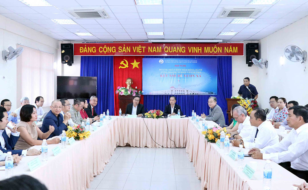 Doanh nhân kiều bào đồng hành cùng doanh nghiệp TP Hồ Chí Minh Doanh nhân kiều bào đồng hành cùng doanh nghiệp TP Hồ Chí Minh