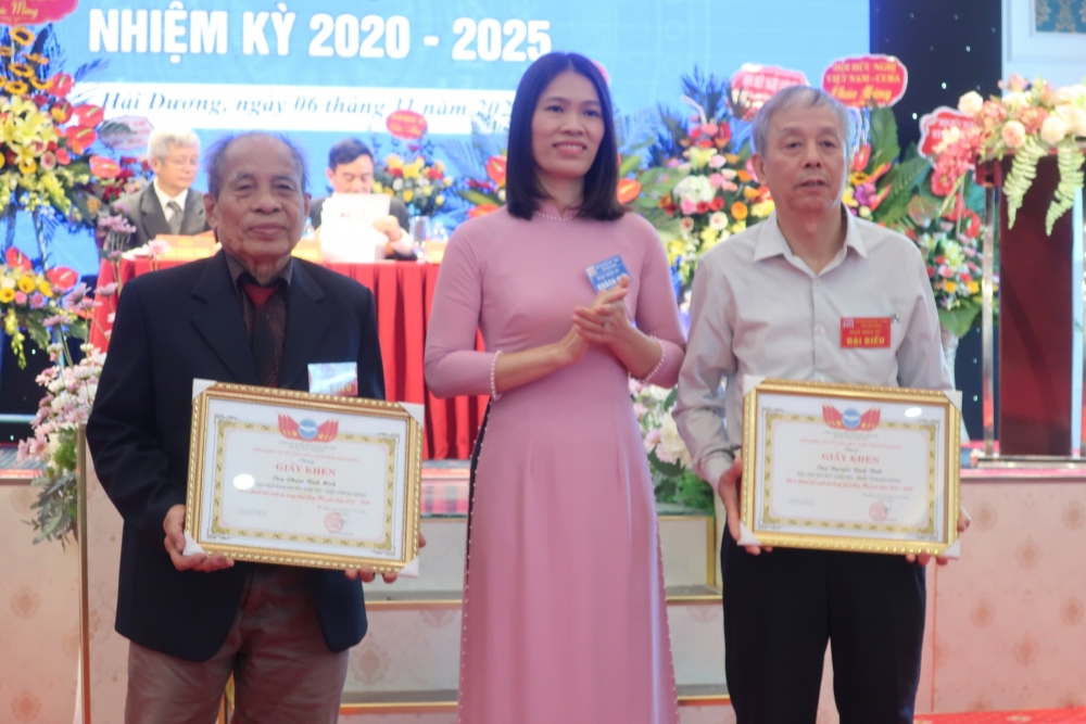Ông Phạm Văn Hoàn tiếp tục giữ Chủ tịch Hội Hữu nghị Việt - Triều tỉnh Hải Dương