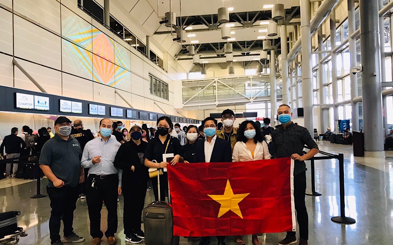 Thêm chuyến bay đưa 360 công dân Việt Nam từ Hoa Kỳ về nước an toàn Thêm chuyến bay đưa 360 công dân Việt Nam từ Hoa Kỳ về nước an toàn