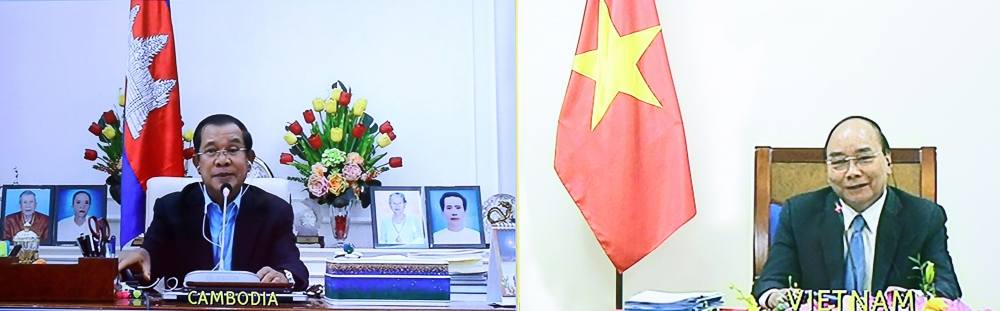 Thủ tướng Nguyễn Xuân Phúc và Thủ tướng Hun Sen vui mừng trước quan hệ láng giềng hữu nghị, hợp tác toàn diện Việt Nam - Campuchia Thủ tướng Nguyễn Xuân Phúc và Thủ tướng Hun Sen vui mừng trước quan hệ láng giềng hữu nghị, hợp tác toàn diện Việt Nam - Campuchia
