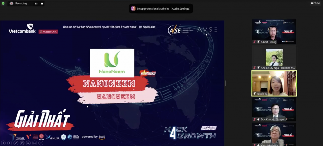 Công dân Việt Nam từ 12 quốc gia tham gia cuộc thi Hack4Growth - unlimited 2021 Công dân Việt Nam từ 12 quốc gia tham gia cuộc thi Hack4Growth - unlimited 2021