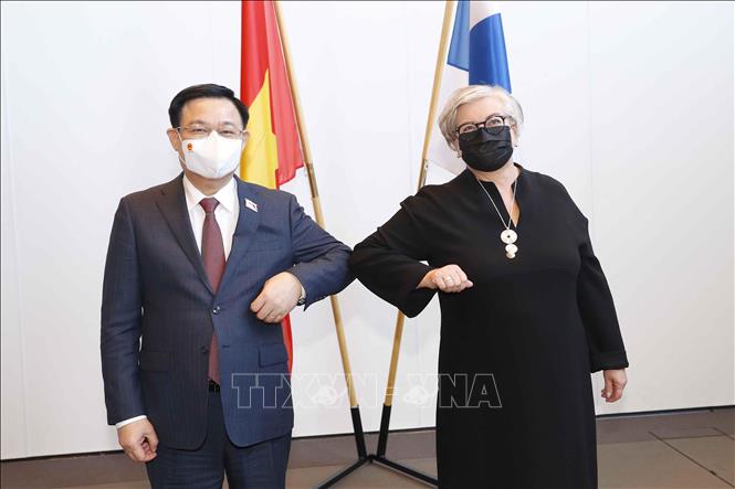 Chủ tịch Quốc hội Vương Đình Huệ chúc mừng Quốc khánh Cộng hòa Phần Lan Chú thích ảnh