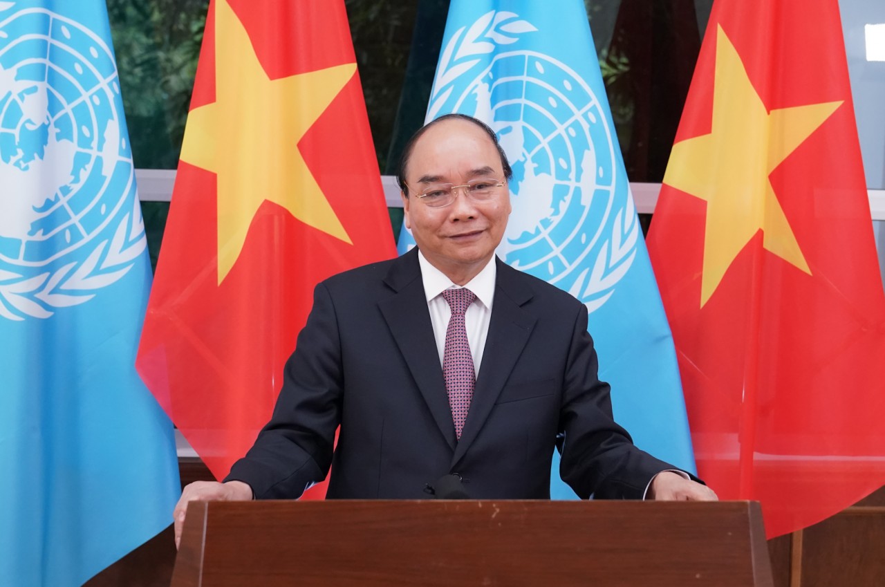 Thông điệp của Chủ tịch nước Nguyễn Xuân Phúc nhân dịp Việt Nam hoàn thành thắng lợi nhiệm kỳ Ủy viên không thường trực Hội đồng Bảo an LHQ Thông điệp của Chủ tịch nước Nguyễn Xuân Phúc nhân dịp Việt Nam hoàn thành thắng lợi nhiệm kỳ Ủy viên không thường trực Hội đồng Bảo an LHQ