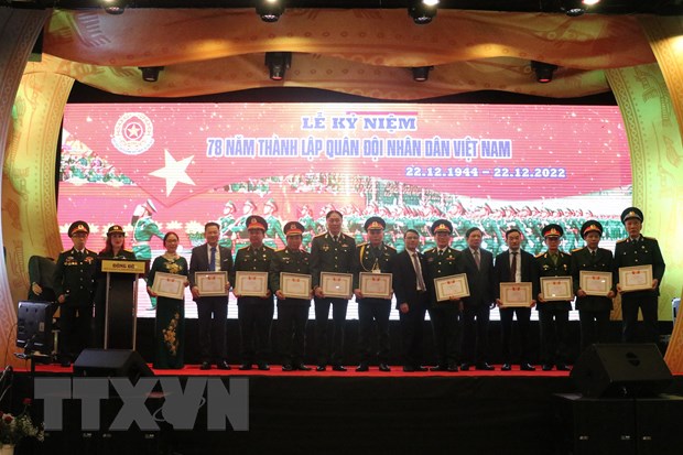 Kỷ niệm 78 năm thành lập Quân đội Nhân dân Việt Nam tại Cộng hòa Séc hình ảnh 1 Ky niem 78 nam thanh lap Quan doi Nhan dan Viet Nam tai Cong hoa Sec hinh anh 1