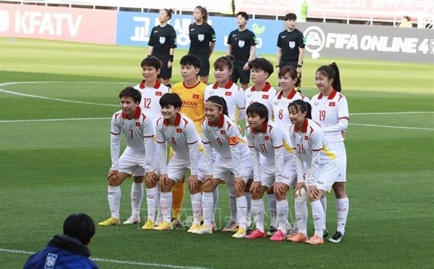 第31届东运会:越南女足韩国训练成效显著 第31届东运会:越南女足韩国训练成效显著