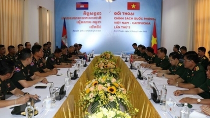 越南和柬埔寨举行第五次国防政策对话