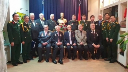 越南人民军建军77周年纪念典礼在乌克兰举行