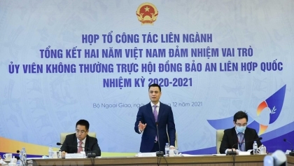 越南出色完成联合国安理会非常任理事国的角色
