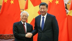 越南党和国家领导致电中国领导祝贺中国国庆72周年