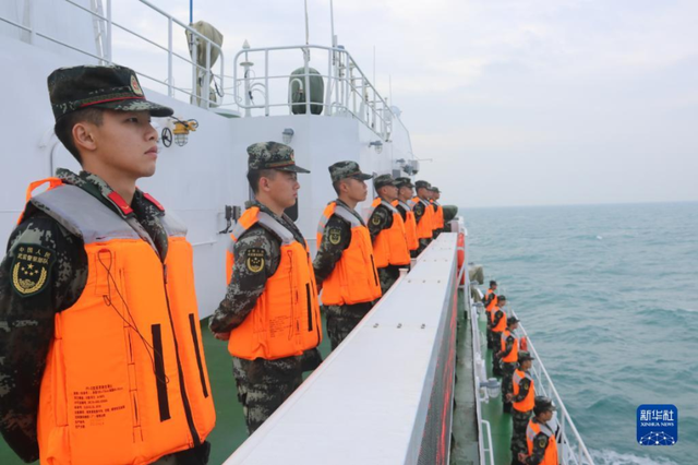 越中海警2021年第二次北部湾海域联合巡航圆满结束